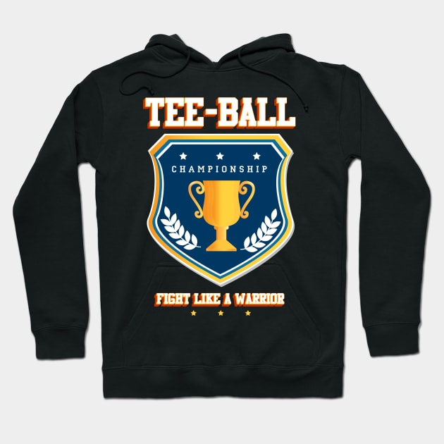 Tee-ball Hoodie by Baim_Art